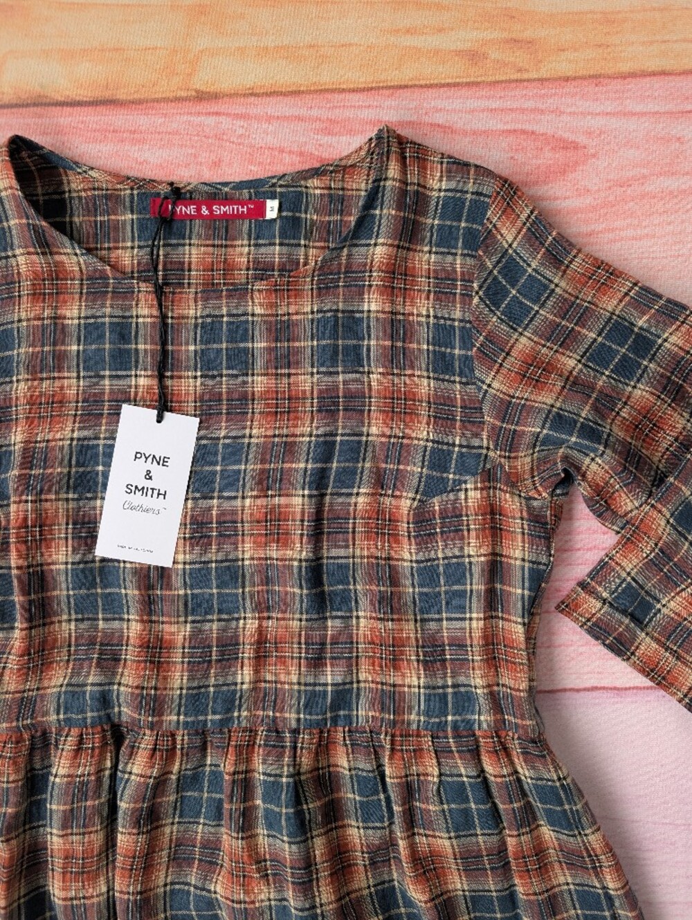 NWT Pyne and Smith No.19 Boatneck Midi Linen Dress M - Picture 5 of 11